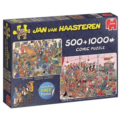 Jumbo 1000 + 500 - Jan van Haasteren, Imprezę czas zacząć