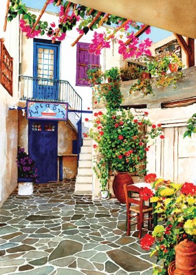 Art Puzzle 500 - The courtyard
