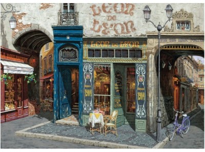 Art Puzzle 500 - Cafe Leon