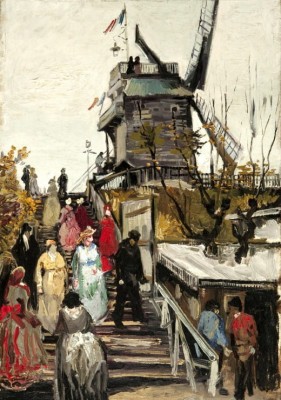 Grafika 1000 - Vincent Van Gogh - The Blute-Fin Mill, 1886