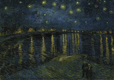 Grafika 1000 - Vincent Van Gogh : The starry Night, 1888