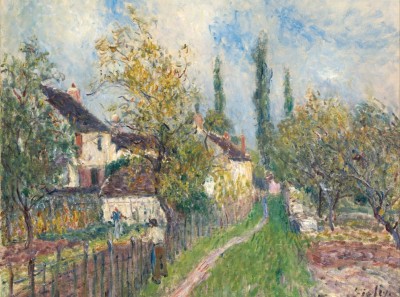 Grafika 2000 - Alfred Sisley: A Path to the Sablons, 1883