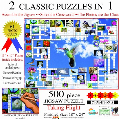 SunsOut 500 - Irv Brechner - Puzzle Combo: Taking Flight