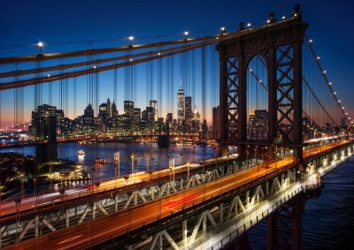 Grafika 2000 - Brooklyn Bridge, Manhattan, New York