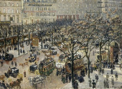 Grafika 2000 - Camille Pissarro: Boulevard des Italiens, Morning, Sunlight, 1897