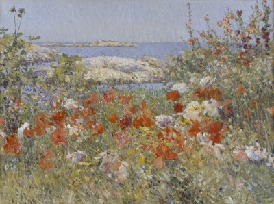 Grafika 2000 - Childe Hassam : Celia Thaxter's Garden, Isles of Shoals, Maine, 1890