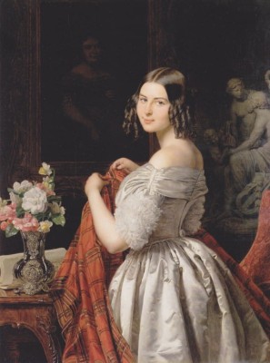 Grafika 2000 - Ferdinand Georg Waldmuller: Junge Lady bei der Toilette, 1840
