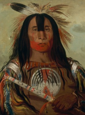 Grafika 2000 - George Catlin : Stu-mick-o-sĂşcks, Buffalo Bull's Back Fat, Head Chief, Blood Tribe, 1832
