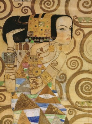 Grafika 2000 - Gustav Klimt: Waiting (detail) 1905-1909