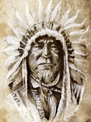 Grafika 2000 - Indian Chief (Wódz Indian)