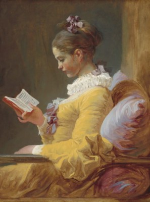 Grafika 2000 - Jean-Honore Fragonard: The Liseuse, 1770-1772