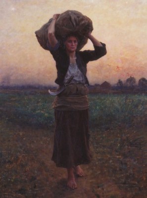 Grafika 2000 - Jules Breton: The Star of the Shepherd, 1887
