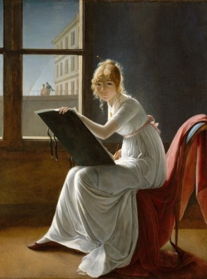 Grafika 2000 - Marie-Denise Villers: Young Woman Drawing, 1801
