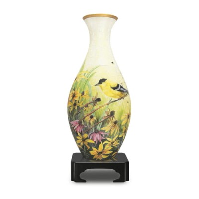 Pintoo 3D Vase Puzzle 160 - Goldfinches