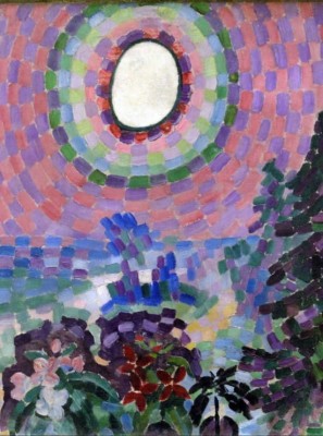 Grafika 2000 - Robert Delaunay: Landscape with the disc, 1906-1907