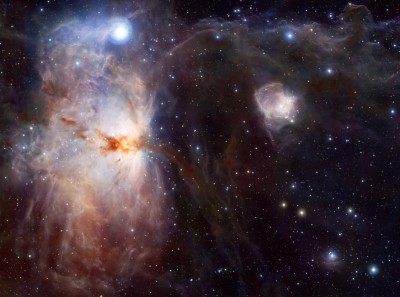 Grafika 2000 - The Hidden Lights of the Flame Nebula (Ukryte Światła Mgławicy Płomień)