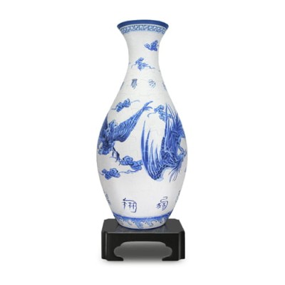 Pintoo 3D Vase Puzzle 160 - The harmonious pair of Phoenix