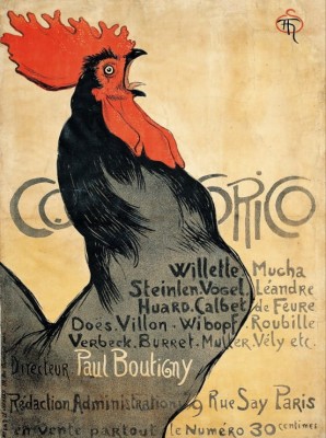 Grafika 2000 - Theophile-Alexandre Steinlen: Cocorico, 1899