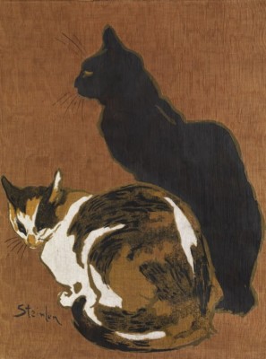 Grafika 2000 - Theophile-Alexandre Steinlen: The Two Cats, 1923