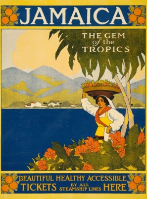 Grafika 2000 - Thomas Cook Travel Poster - Jamaica, the Gem of the Tropics, 1910