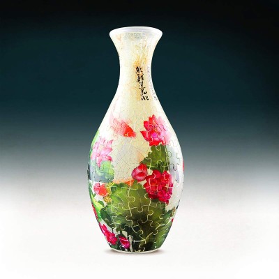 Pintoo 3D Vase Puzzle 160 - Carp with Lotus