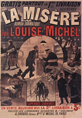 Grafika 1000 - Poster for Louise Michel's Misery, 1880 (Plakat dla Louise Michel's Misery)