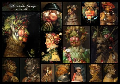 Grafika 1000 - Arcimboldo Giuseppe - Collage