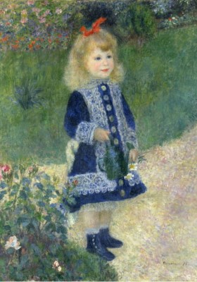 Grafika 1000 - Auguste Renoir : Fillette Ă  l'arrosoir, 1876