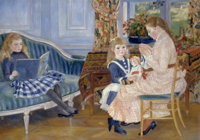 Grafika 1000 - Auguste Renoir : L'aprĂ¨s-midi des enfants Ă  Wargemont, 1884