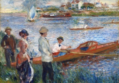 Grafika 1000 - Auguste Renoir : Rameurs Ă  Chatou, 1879
