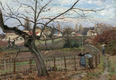 Grafika 1000 - Camille Pissarro : La BarriĂ¨re, 1872