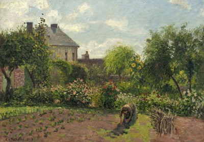 Grafika 1000 - Camille Pissarro : Le Jardin de l'Artiste Ă  Eragny, 1898