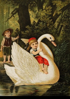Grafika 1000 - Carl Offterdinger : Hansel et Gretel, fin XIXe SiĂ¨cle ( Jaś i Małgosia )