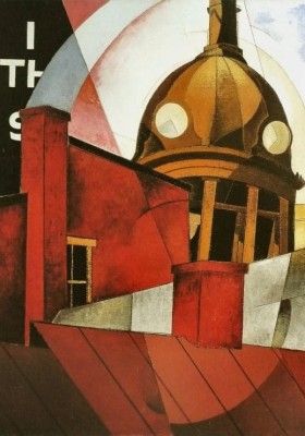 Grafika 1000 - Charles Demuth : Welcome to Our City, 1921