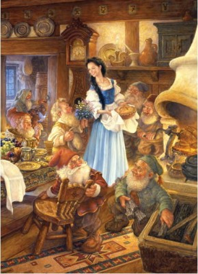 Master Pieces 1000 - Blanche Neige and the 7 Dwarfs