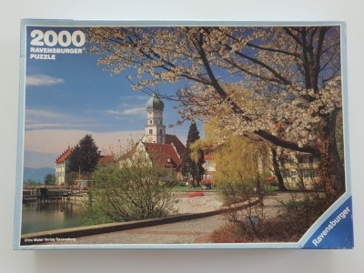 Ravensburger 2000 - Springtime at Lake Constance (układane)