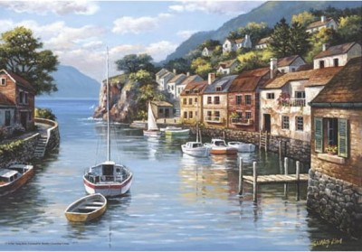 Anatolian 500 -  Kim Sung, Village at the edge of the water