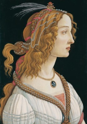 Grafika 1000 - Sandro Botticelli: Portrait de Jeune Femme, 1494