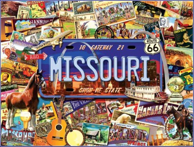 SunsOut 1000 - Kate Ward Thacker - Missouri : The 'Show Me' State