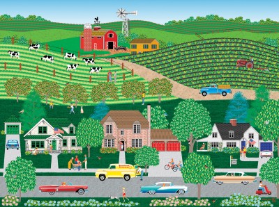 SunsOut 1000 -  Mark Frost - Sunshine Grocery