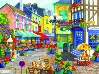 SunsOut 1000 - Nancy Wernersbach - French Market