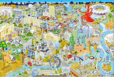 Gibsons 500 - London from Above