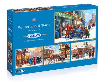 Gibsons 4 x 500 - Kevin Walsh - Winter about Town