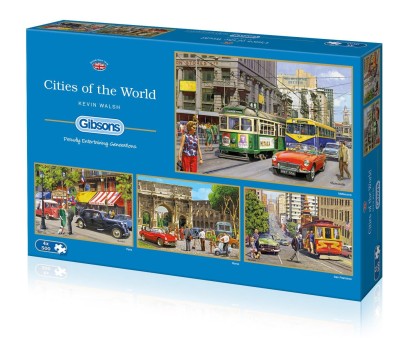 Gibsons 4 x 500 - Kevin Walsh - Cities of The World
