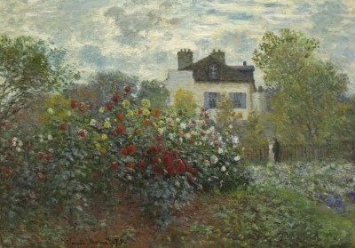 Grafika 1000 - Claude Monet : Jardin de l'Artiste Ă  Argenteuil, 1873 (Ogród artysty w Argenteuil, 1873)