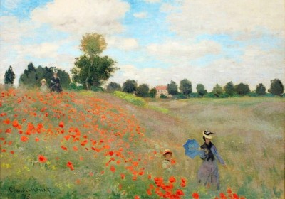 Grafika 1000 - Claude Monet : Poppy, 1890 (Maki, 1890)