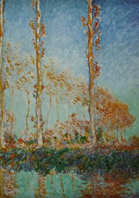 Grafika 1000 - Claude Monet : Poplars, 1891(Topole, 1891)