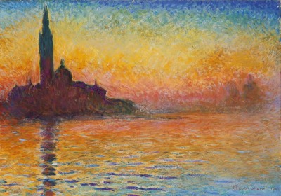 Grafika 1000 - Claude Monet : San Giorgio Maggiore at Dusk, 1908