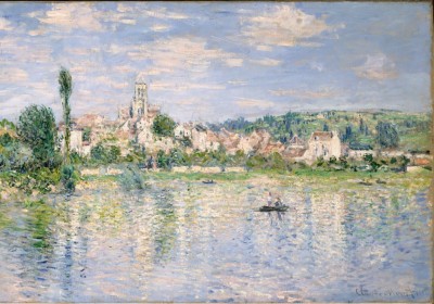 Grafika 1000 - Claude Monet : Vetheuil in summer, 1880 (Vetheuil w lecie, 1800)
