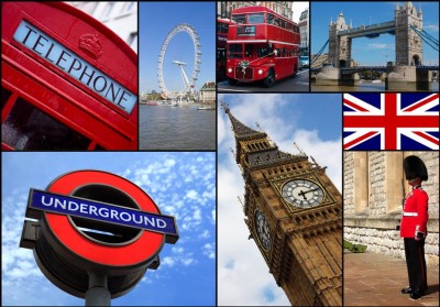Grafika 1000 - Collage - Londres (Londyn)